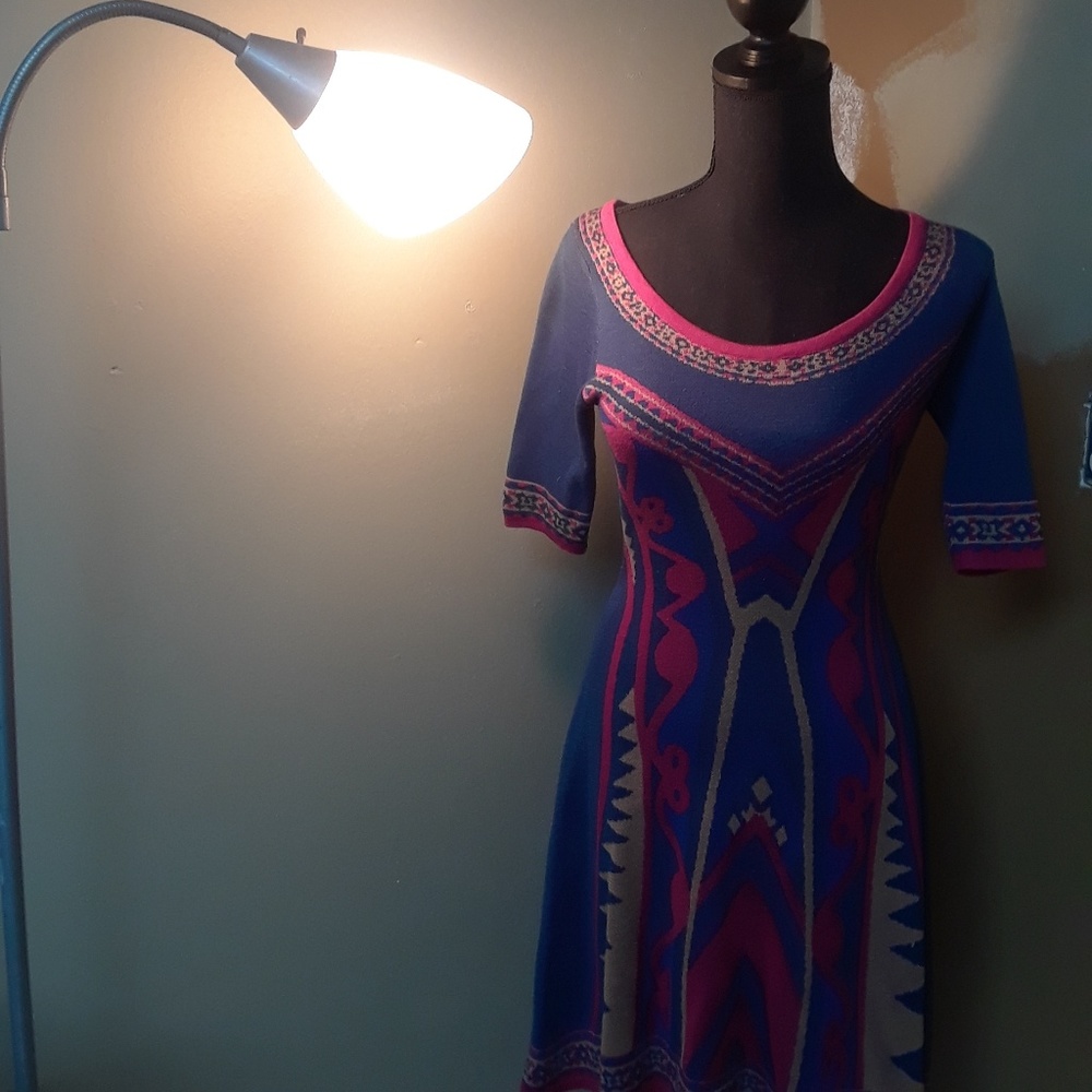 Flying Tomato Native Print Dress